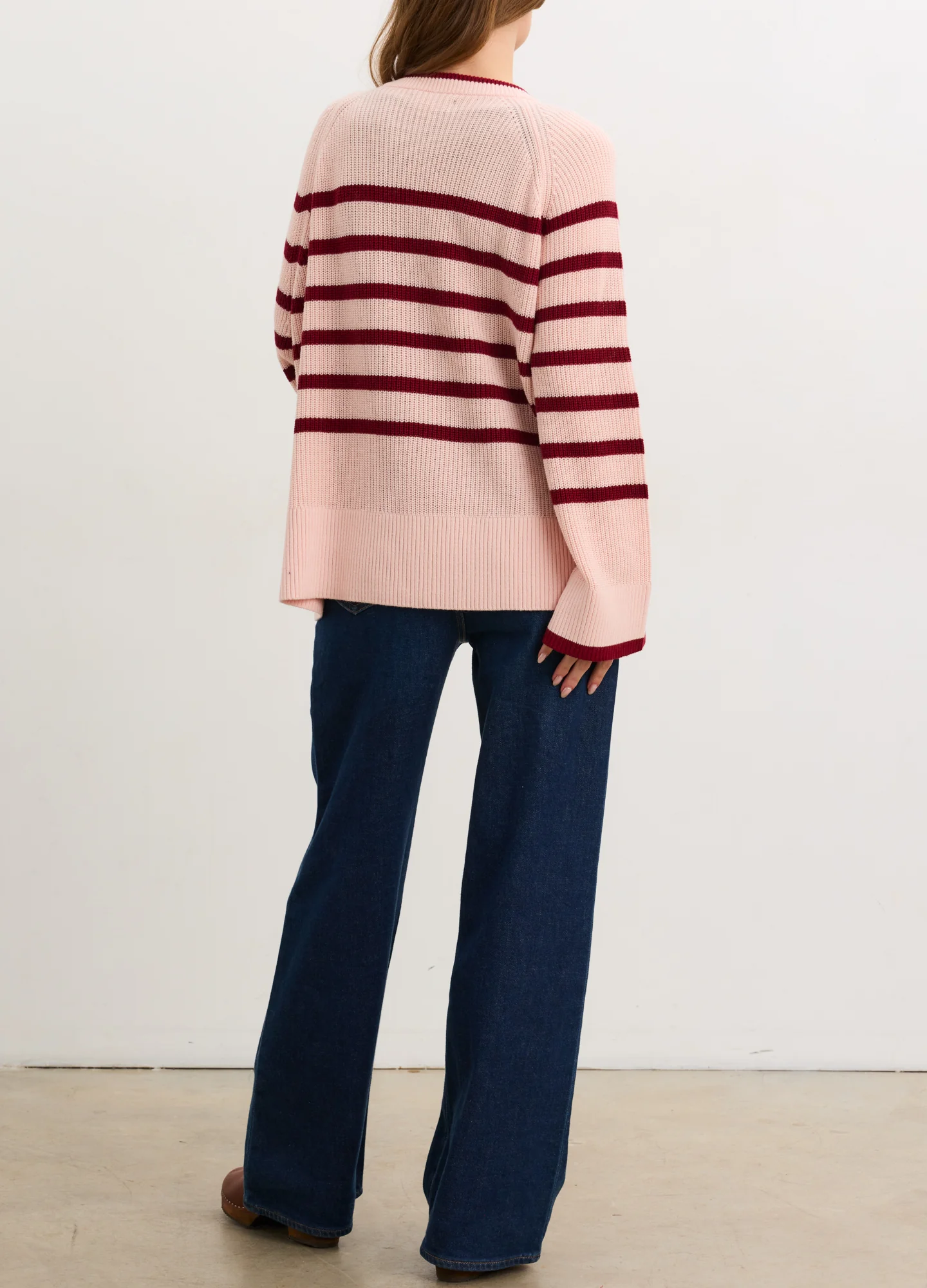 The Carly Striped Shaker Pullover - Image 4