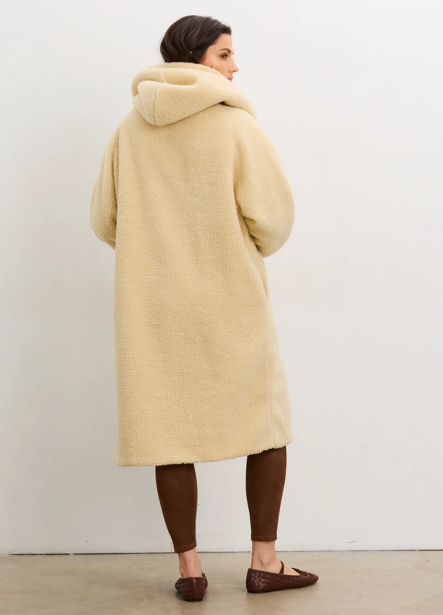 The Coco Shearling Cocoon Coat - Image 4