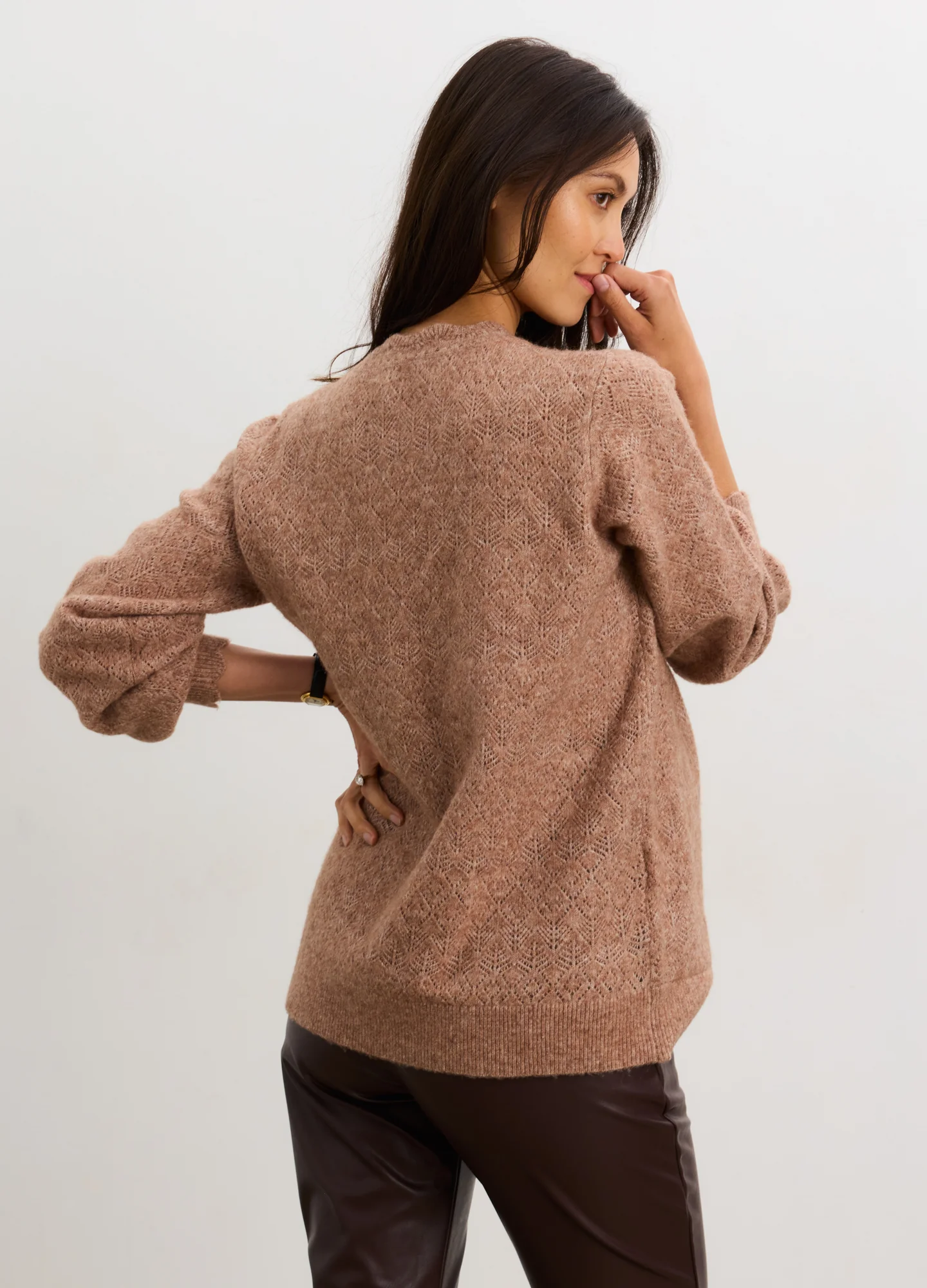 The Cozy Pointelle Snuggle Sweater - Image 4