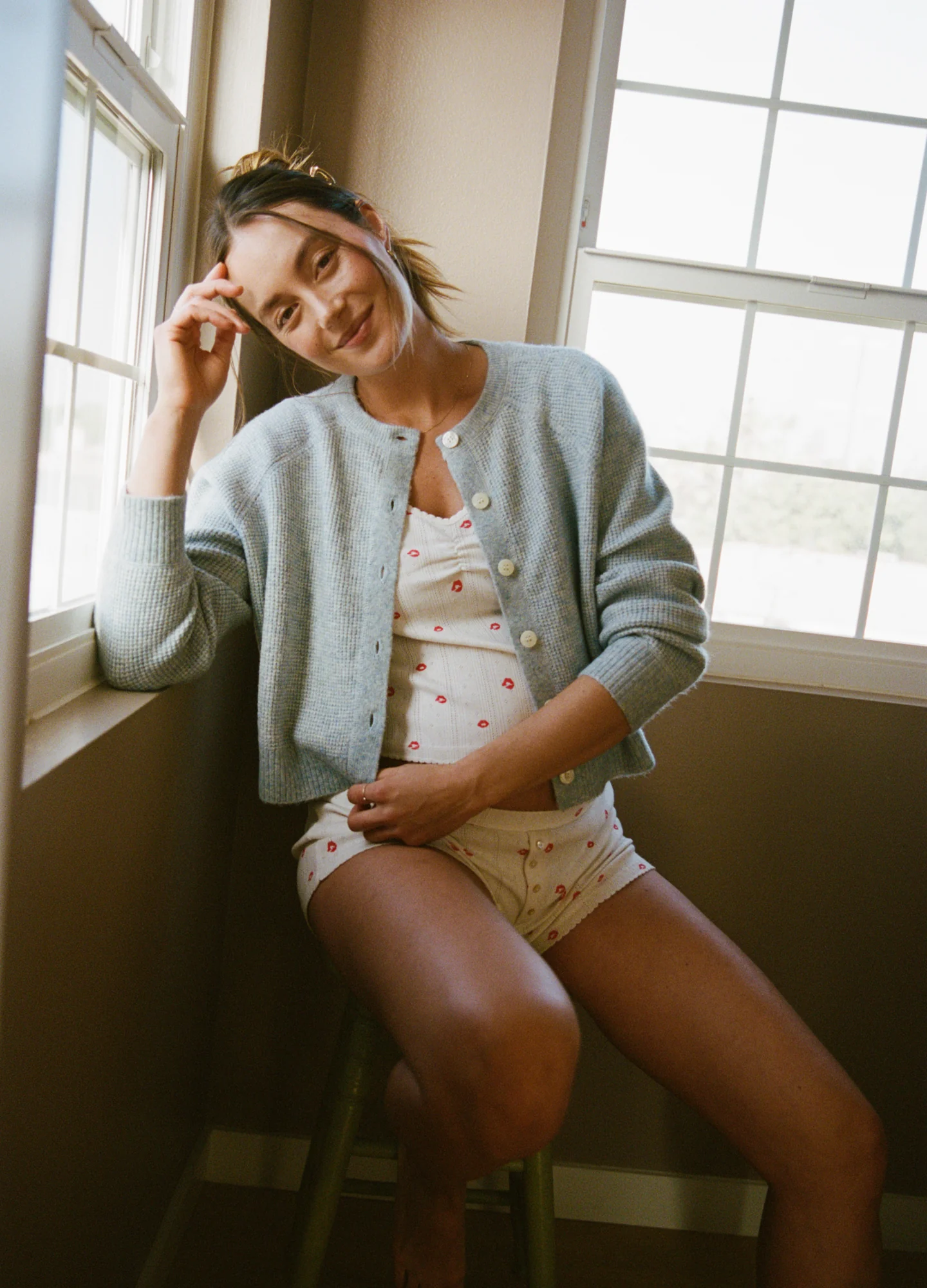The Cozy Waffle Cardigan - Image 6