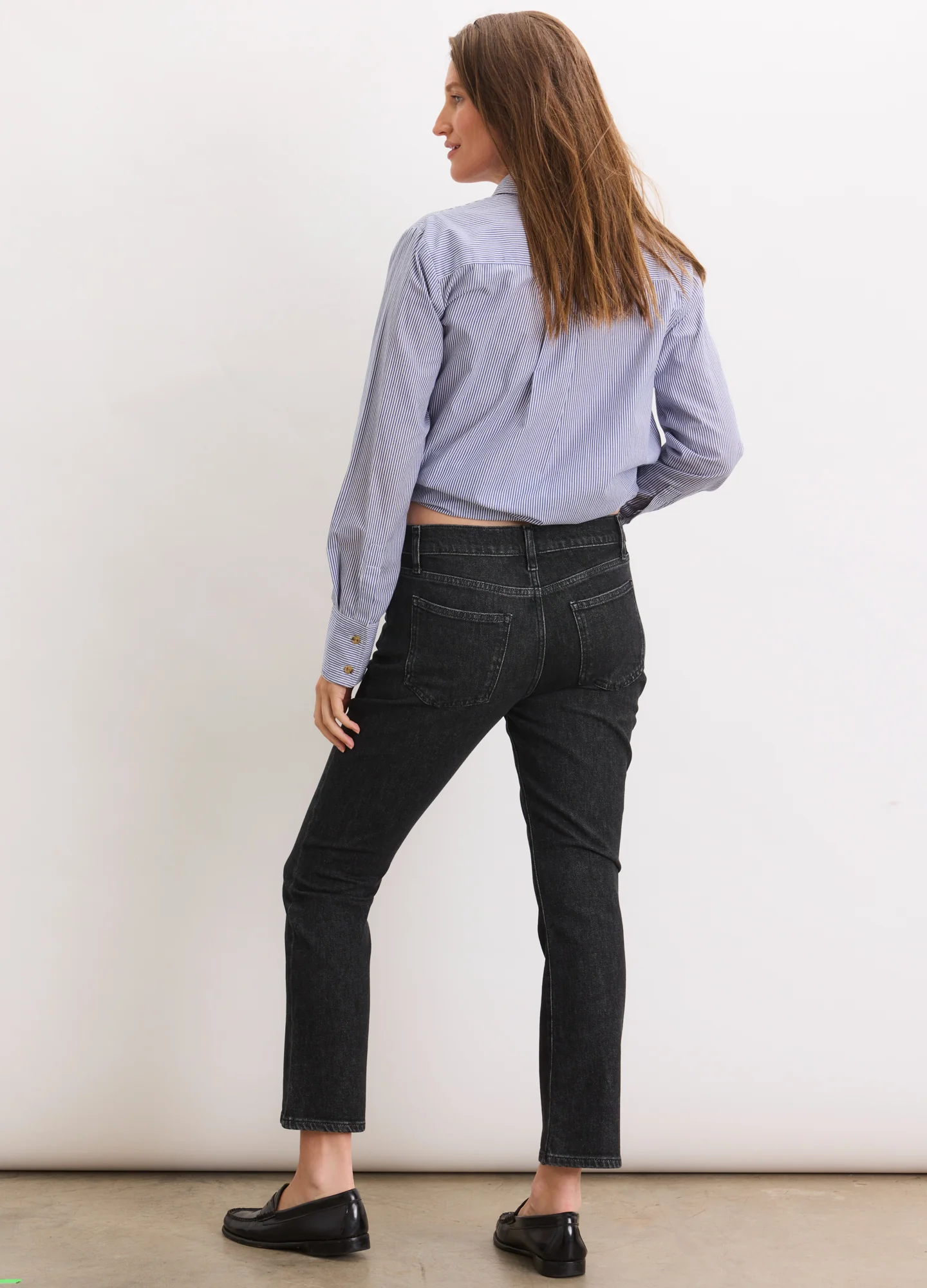 The Crop Maternity Jean - Image 5