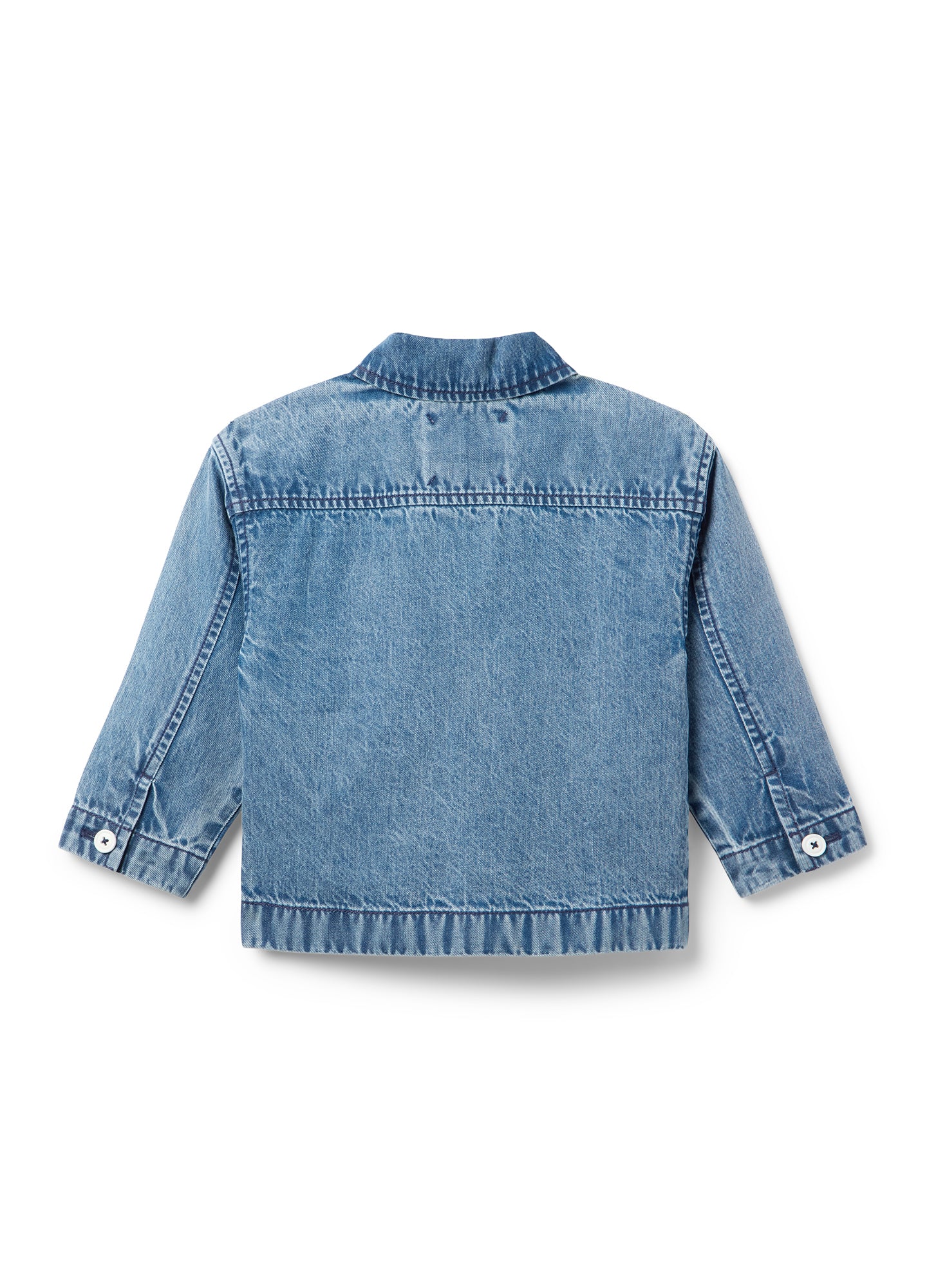 The Drapey Denim Chore Jacket - Image 2