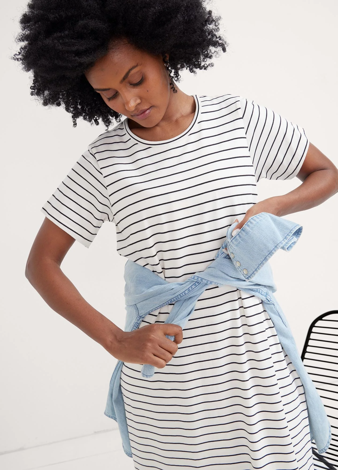 The Easy Going Nursing Tee Dress - Image 5