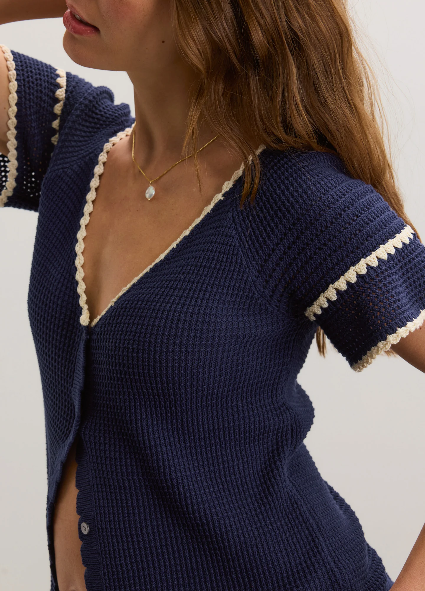 The Elodie Crochet Cardigan - Image 5