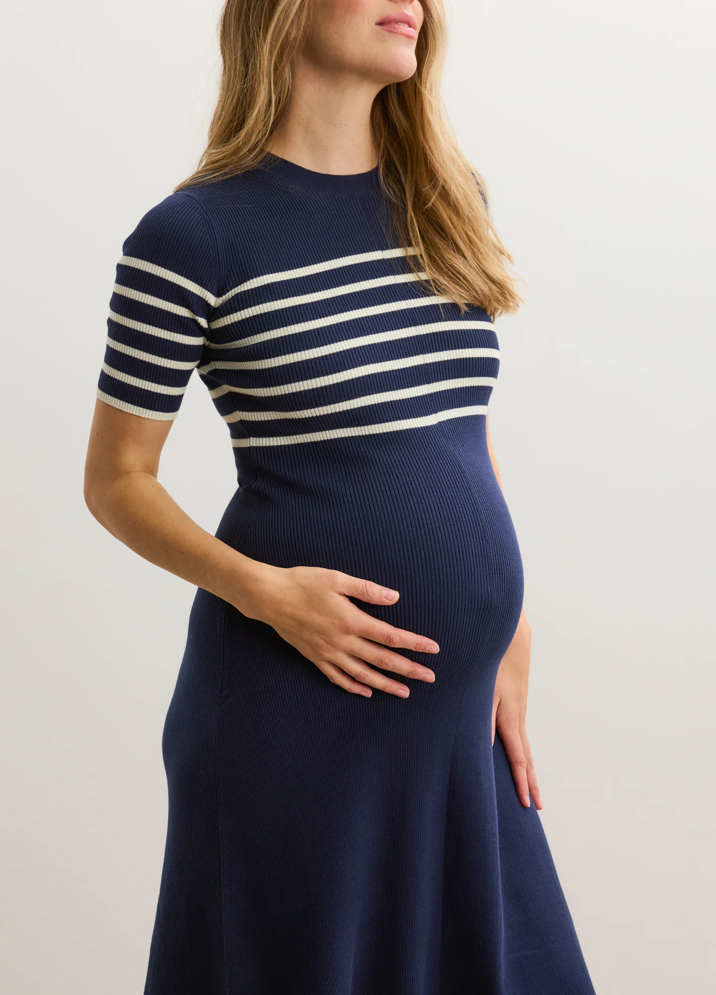 The Kaitlyn Cotton Rib Dress - Image 3