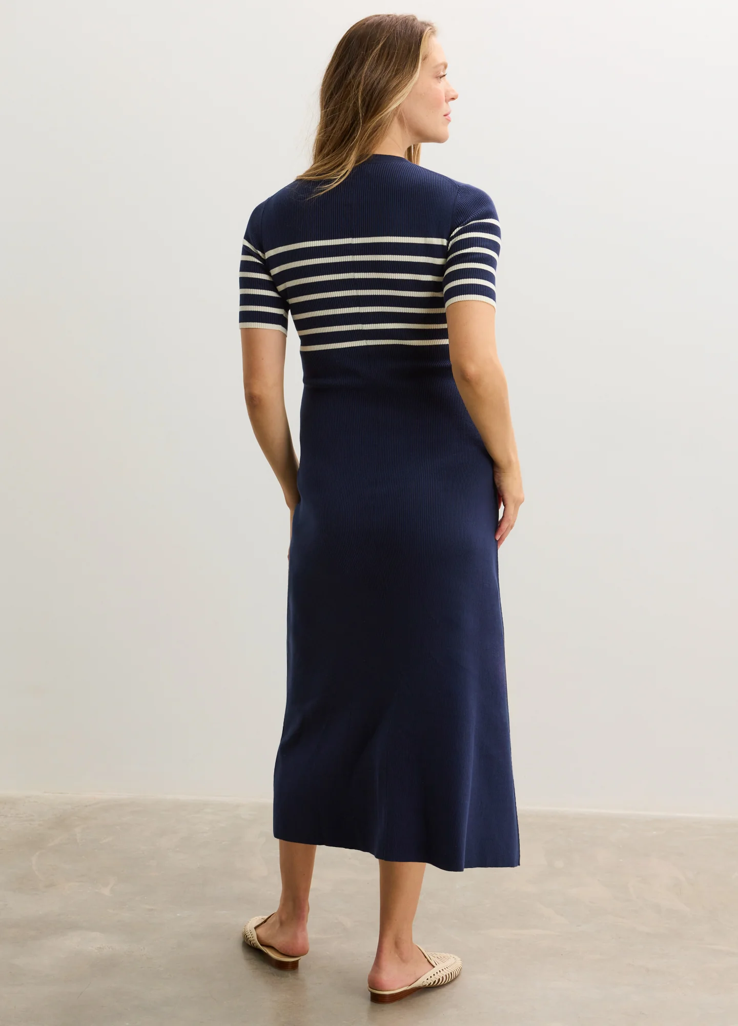 The Kaitlyn Cotton Rib Dress - Image 5