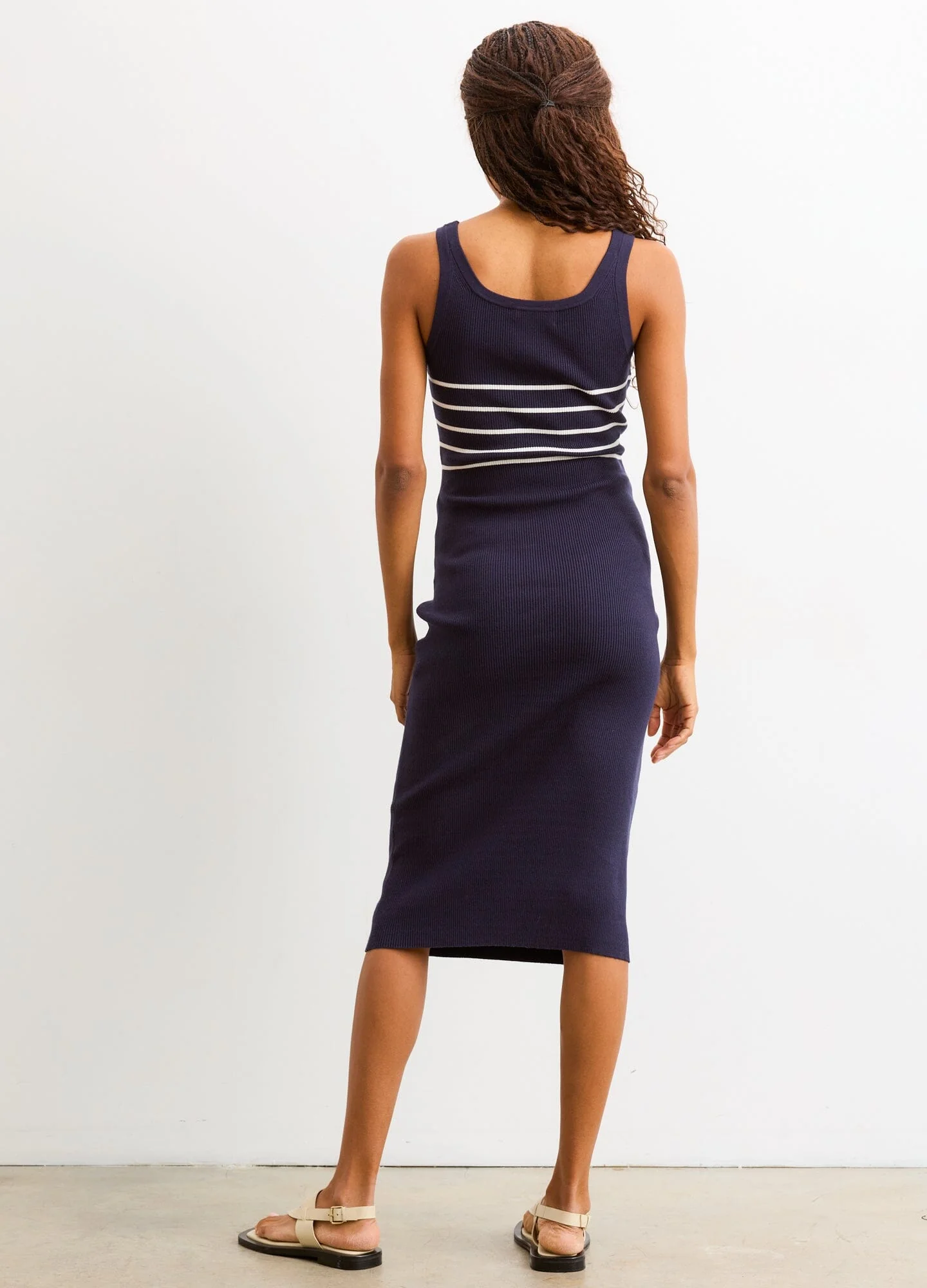 The Kristen Ribbed Knit Tank Dress - Image 4