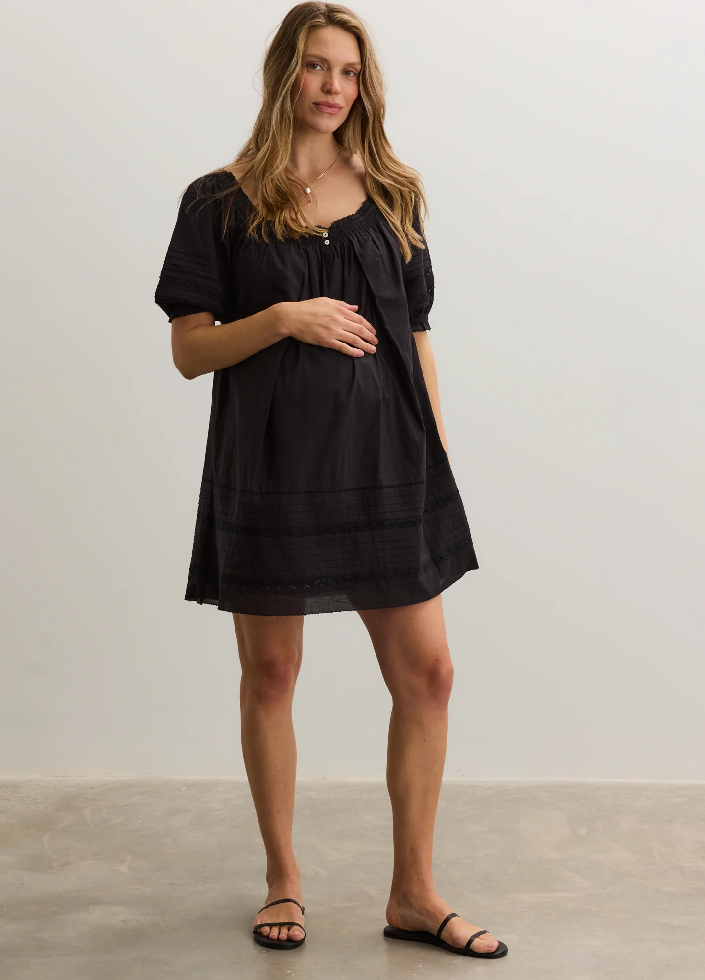 The Lottie Secret Nursing Mini Dress - Image 3
