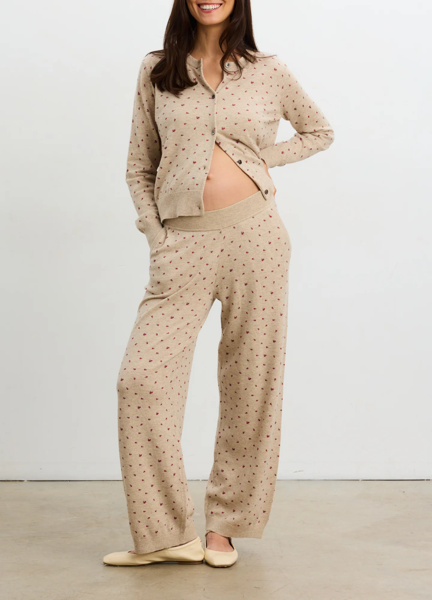 The Nora Floral Knit Cardigan - Image 3