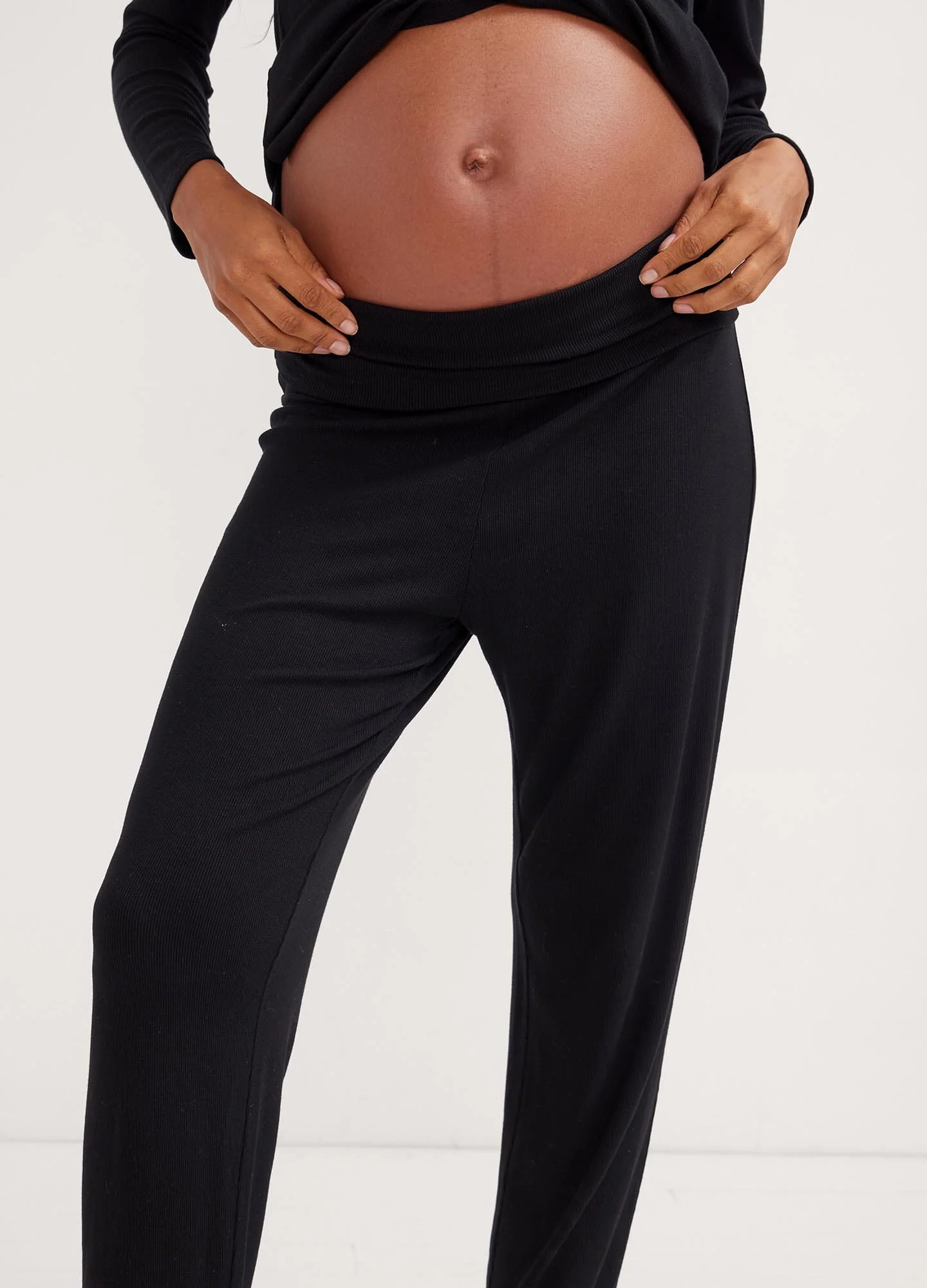 The Softest Rib Over Under Lounge Pant - Image 4