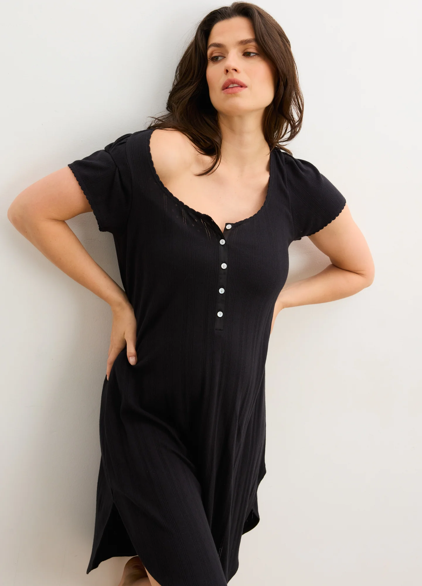 The Pointelle Nightgown
