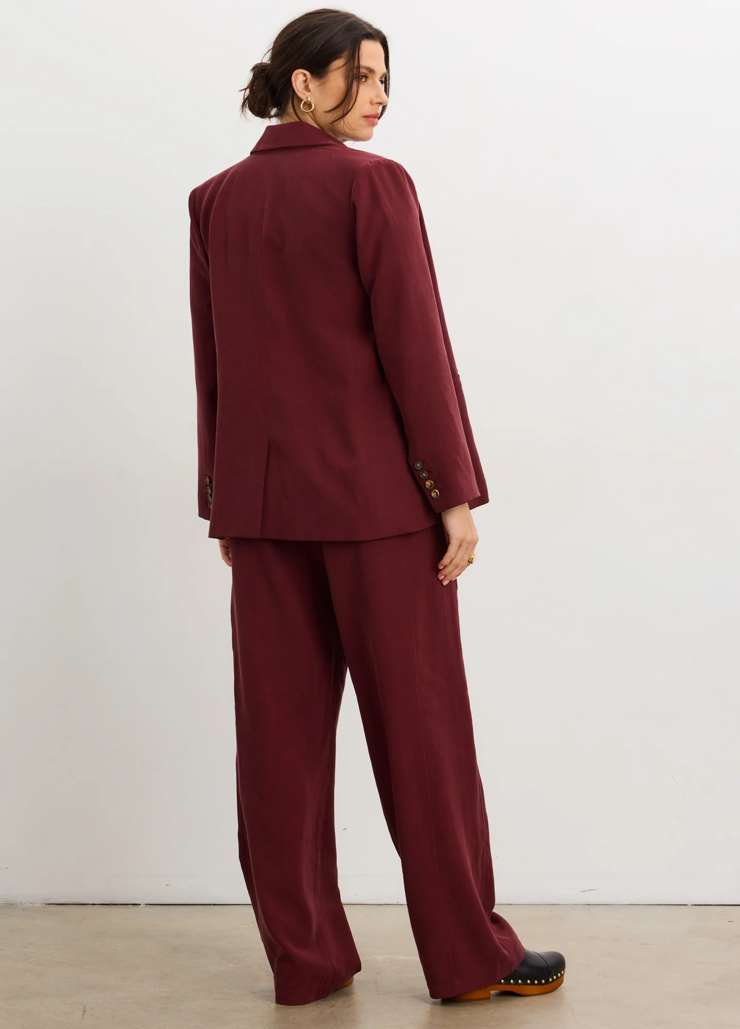 The Soft Tailored Twill Blazer - Image 3