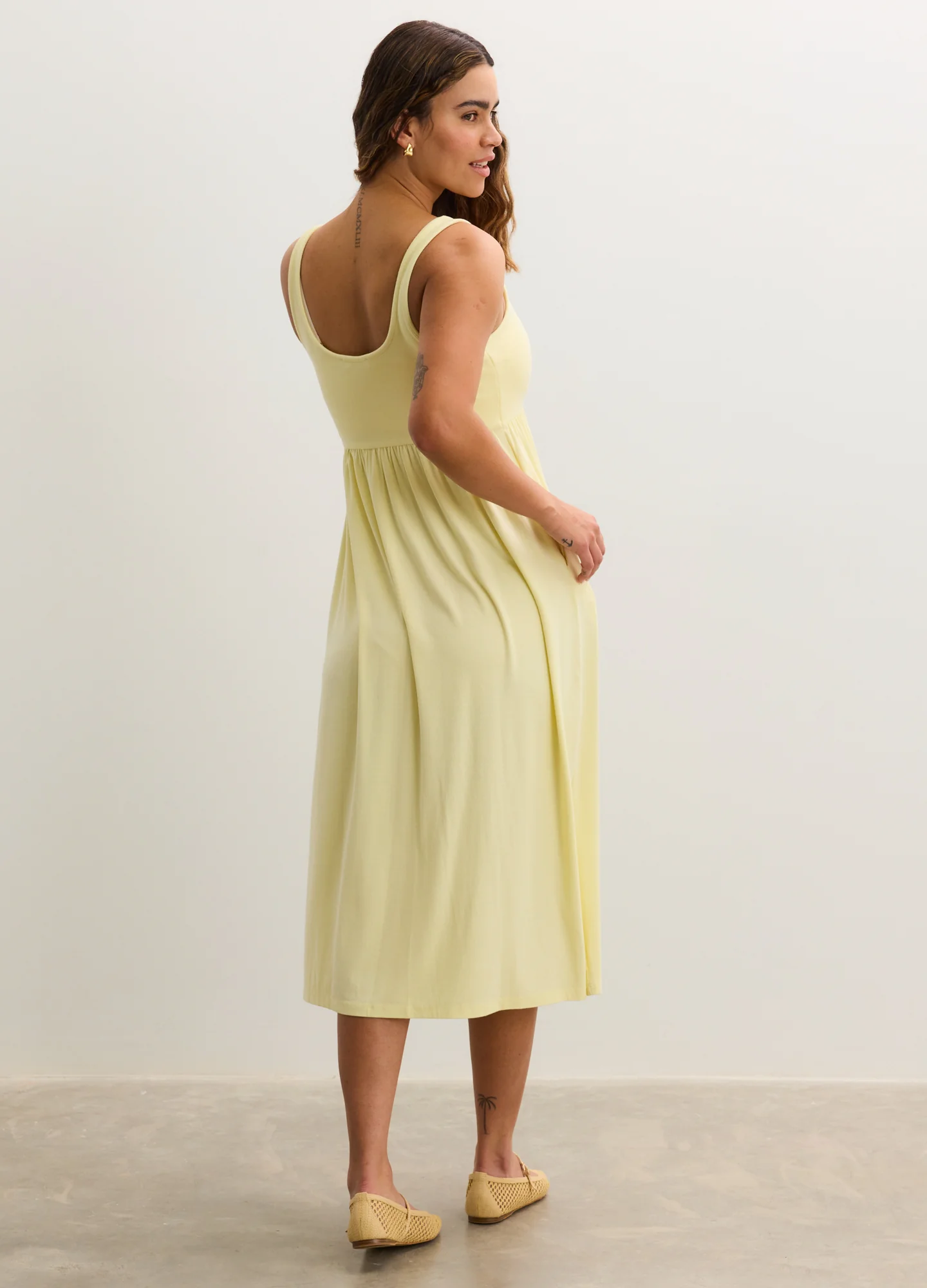 The Softest Rib Nursing Tank Dress - Image 5