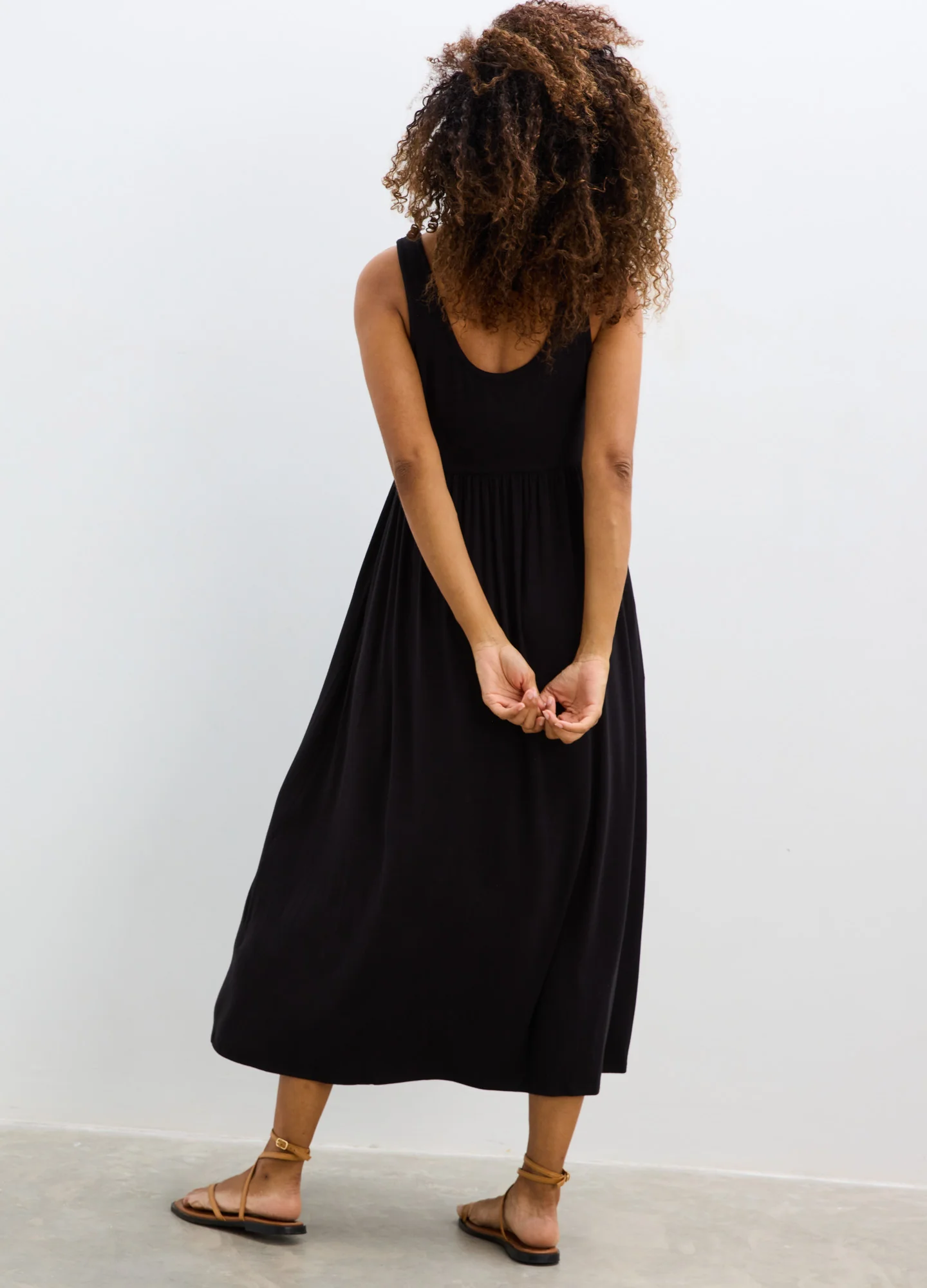 The Softest Rib Nursing Tank Dress - Image 4