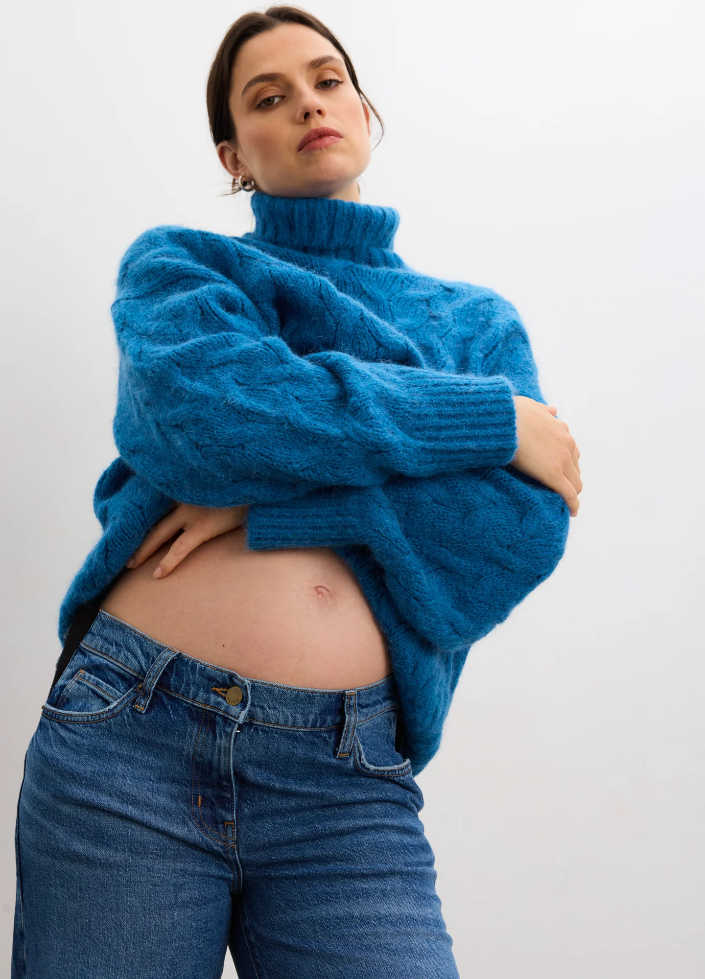 The Sophie Alpaca Cable Turtleneck - Image 5
