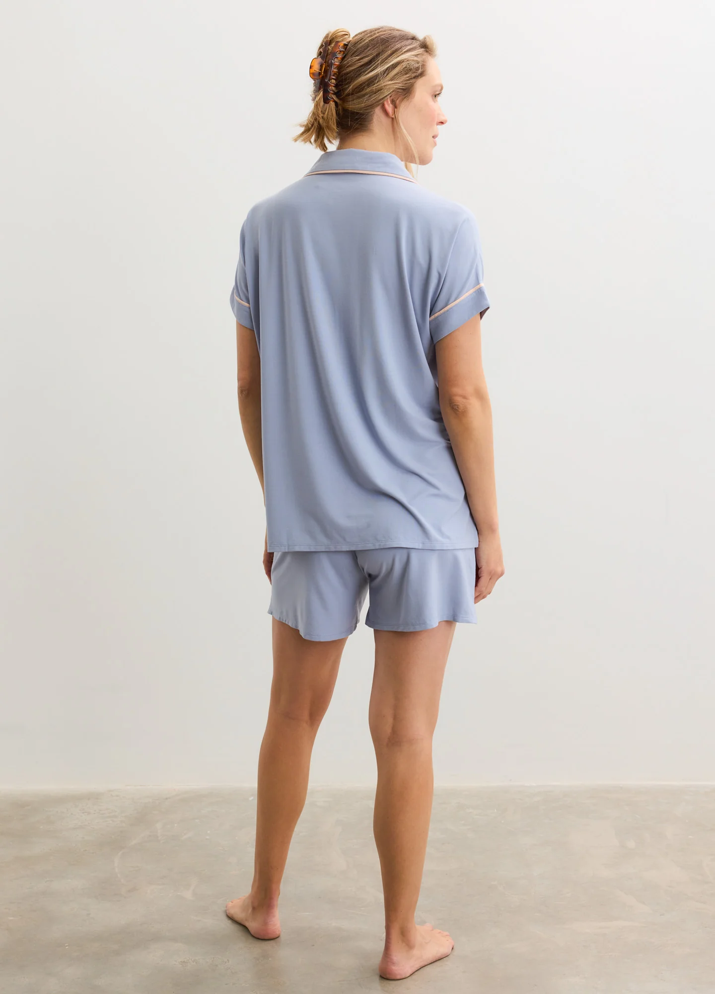 The Ultra Soft Jersey Short Pj Set - Image 4